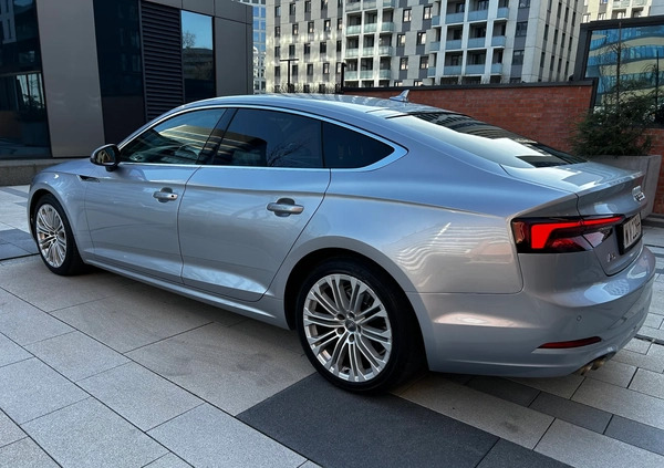 Audi A5 cena 114990 przebieg: 132000, rok produkcji 2018 z Kraków małe 596